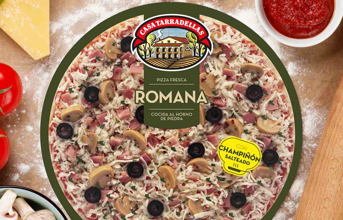 Pizza romana de Casa Tarradellas