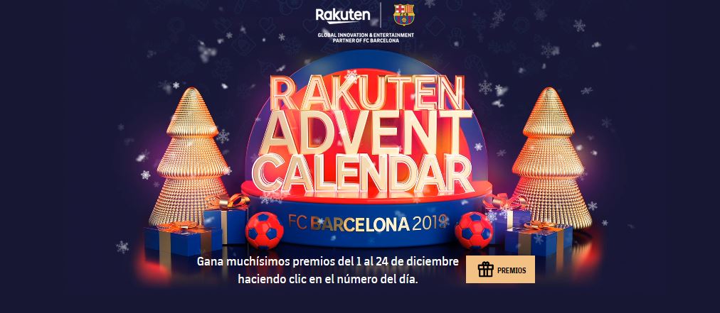 FC Barcelona calendario de Adviento